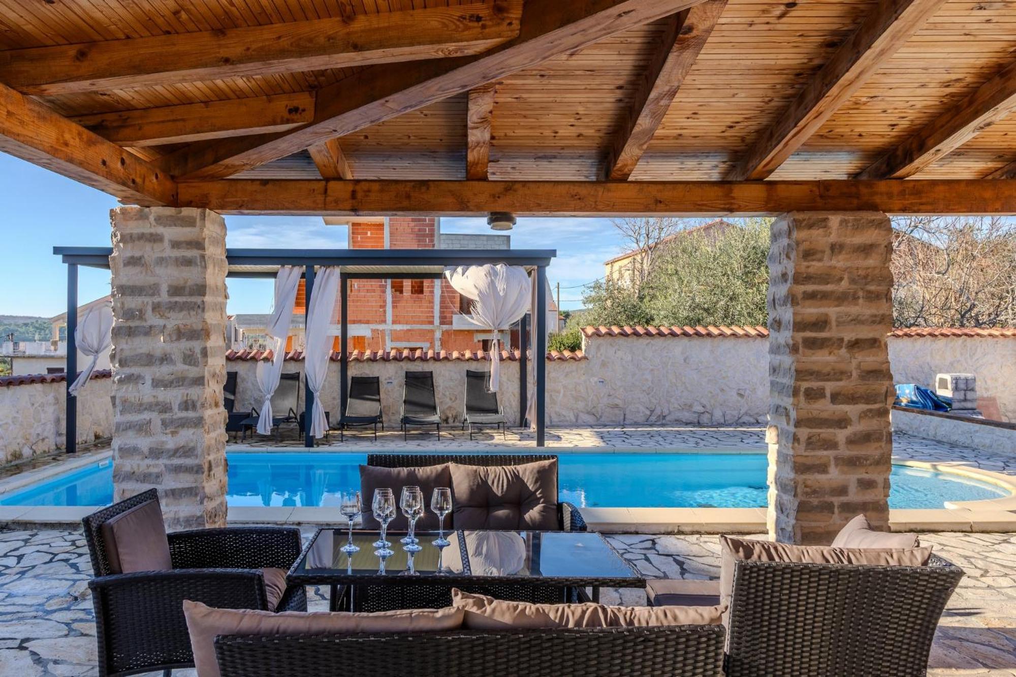 Villa Dalmacija Поседарье Экстерьер фото